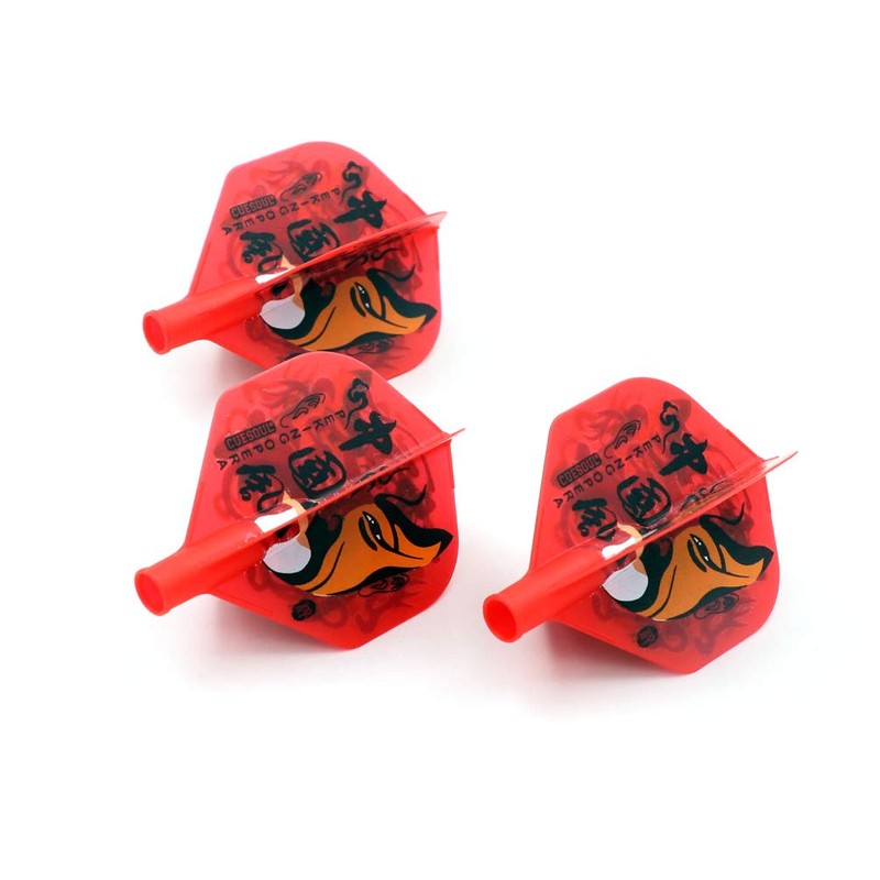 CUESOUL TERO AK4 Dart Flights Forma estándar, diseño de ópera
