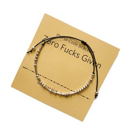 Honaer Morse Code Bracelets Inspirational Jewelry Gifts for Women Men Friend