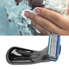 Men Manual Razor Six Blades Waterproof Precise Portable Removable Quick