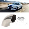 2PCs 90 Degree Elbow Wastegate Dump Valve Pipe 1.5in Stainless