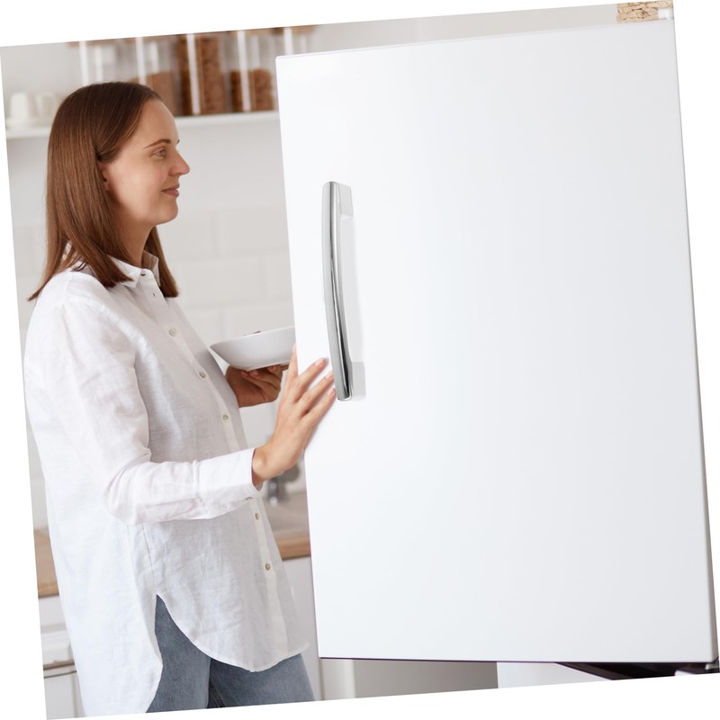 Gatuida Refrigerator Door Handle Replacement Nonslip Plastic Pull Bar for