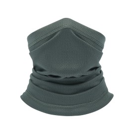 Unbranded Cooling Neck Gaiter Scarf UV Sun Shield Face Mask Cover Cycling Fishing Bandana - Gray