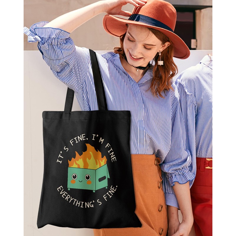 Miss Adola Tote Bag for Women Girls Aesthetic Canvas Tote