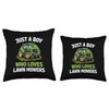 grass truck lover just a boy who love lawn mowers