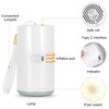 Mini Air Pump with Light 1300mAh Rechargeable Air Pump Wireless