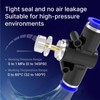 EterMutable LSA4 6Packs 4MM OD Blue Quick-Connect Pneumatic Fittings –