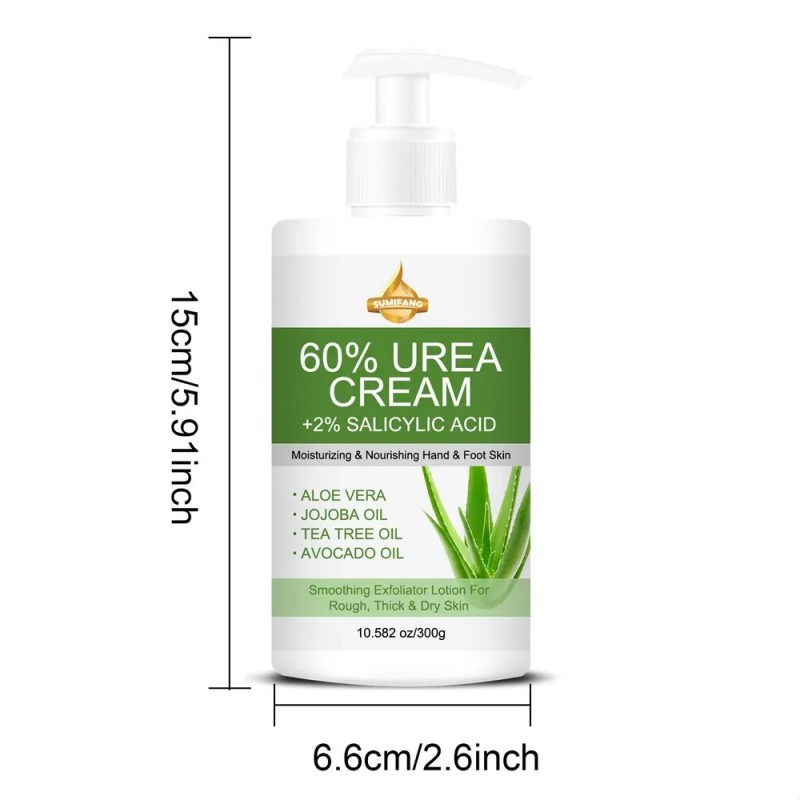 M Exfoliante Suave Para Pies Secos Y Crema Rica Para