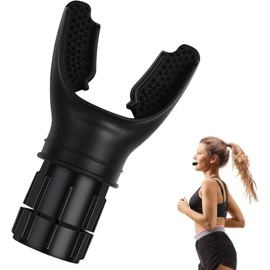 Slzhds Entrenador de Pulmones, Entrenador de Ejercicios de Respiración, Dispositivo de Ejercicio de Respiración Ajuste de Resistencia Mejora la Capacidad Pulmonar Dispositivo de Ejercicio de Pulmón (Negro)