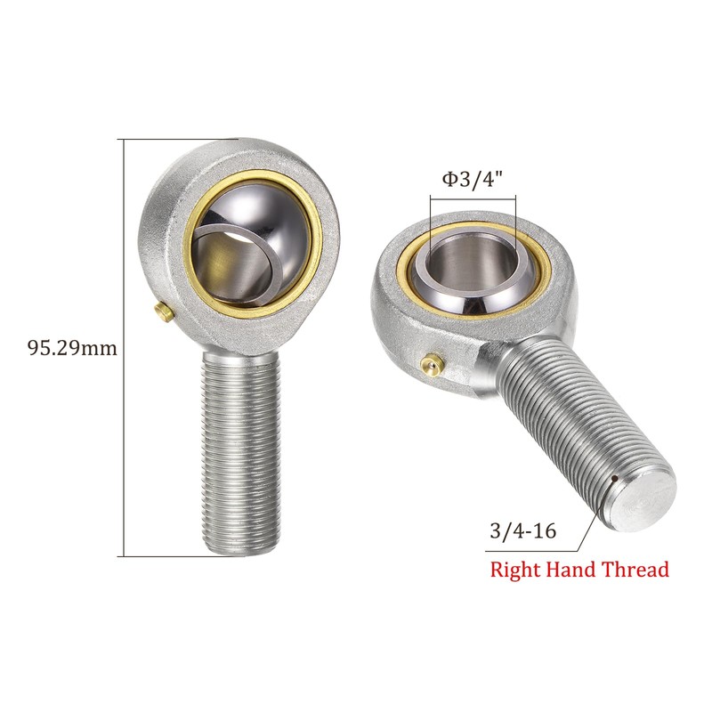 Kozelo POSB12 Rod Ends - [3/4" ID, 3/4-16 Right Thread]