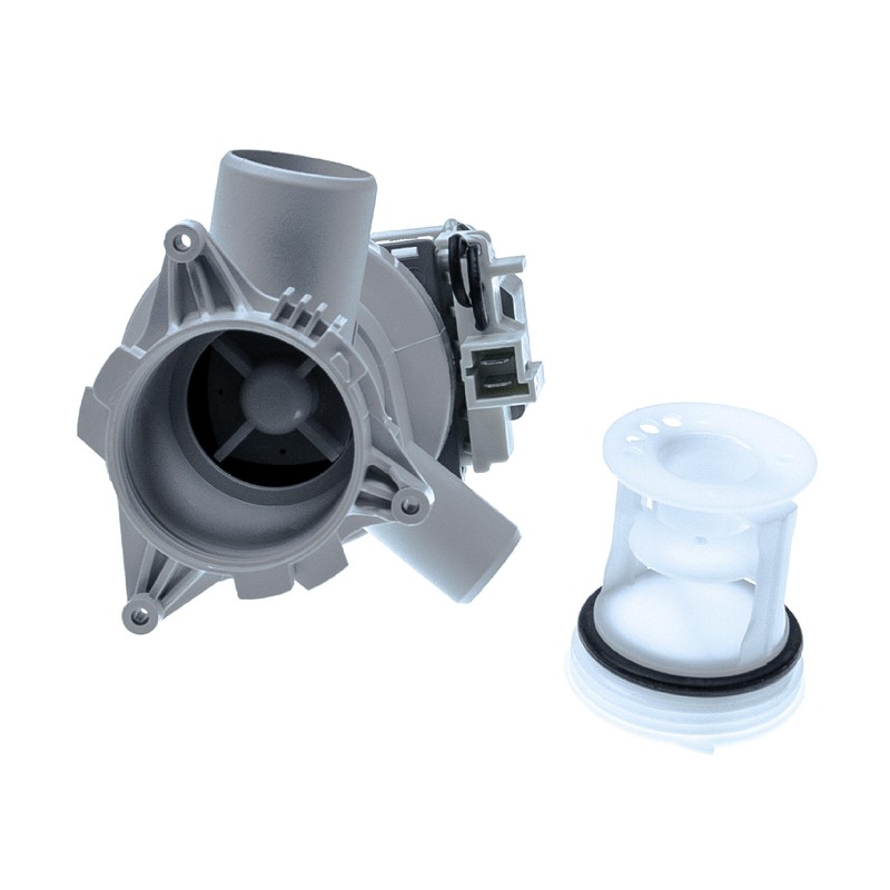 vhbw Drain Pump for Various Washing Machines e.g. Compatible with