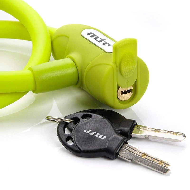 meteor Cable Locks Bicycle Lock Key Lock Chain Combination Cable
