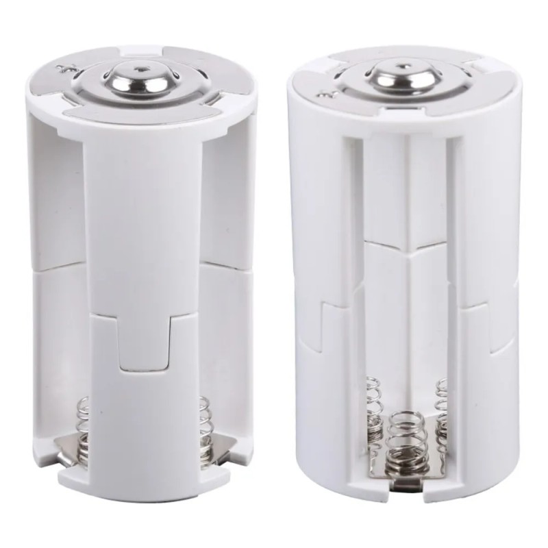 Adaptador 3x Aa A Pila Tamaño D