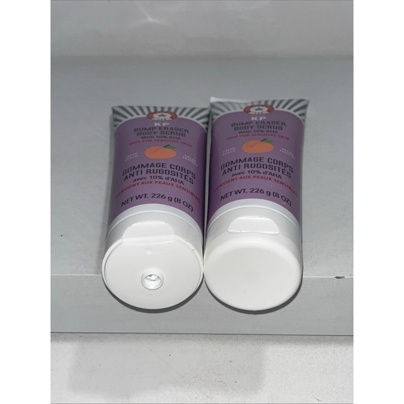 2 Sealed First Aid Beauty KP Bump Eraser Body Scrub,