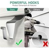 MUAKIOY Vinyl Siding Clips Hooks (20 Pack), Heavy Duty No-Drill