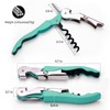 Soft Velvet Touch Waiters Double Hinge Corkscrew Wine Key Bottle