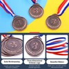 Hilitchi 5Pcs Bronze Award Medals - Olympic Style Winner Medals