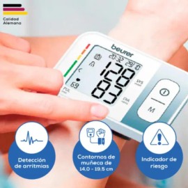 Medidor De Presión Arterial Digital Con Voz, Beurer Bc21                                                                                              