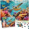 lamplig Jigsaw Puzzles for Adults 1000 Piece - Sea Turtle