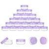 3 Gram Containers With Lids, Tiny Sample Jars for Cosmetics,