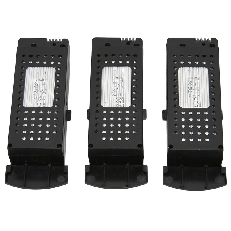 3pcs 3.7V 1800mAh Remote Control UAV Lithium Battery High Capacity