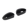 2 Pcs Door Side Rearview Mirror Cover Cap Left Right
