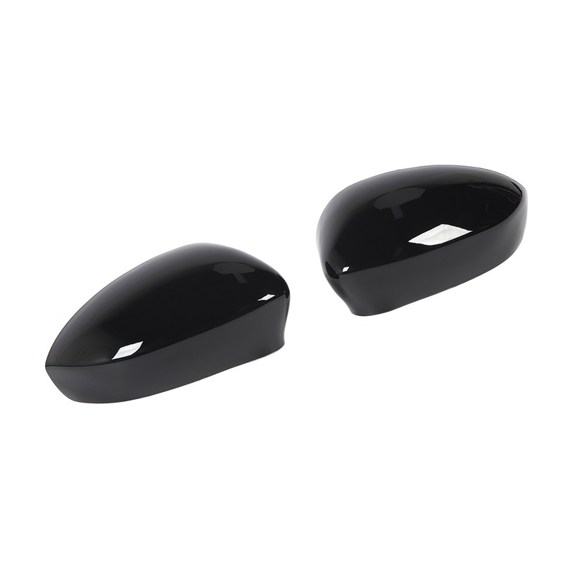 2 Pcs Door Side Rearview Mirror Cover Cap Left Right