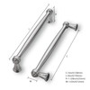 khtumeware 2 Pack 5 Inch(128mm) Brushed Satin Nickel Cabinet Pulls