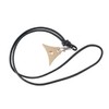 Logan Whistles Supreme Solid Brass Sheepdog Whistle and Lamb Nappa