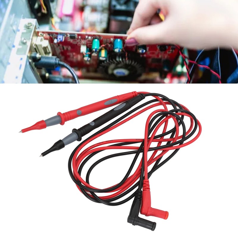 20Pcs Multimeter Test Cable Crocodile Clip Needle Probe Connecting Cable