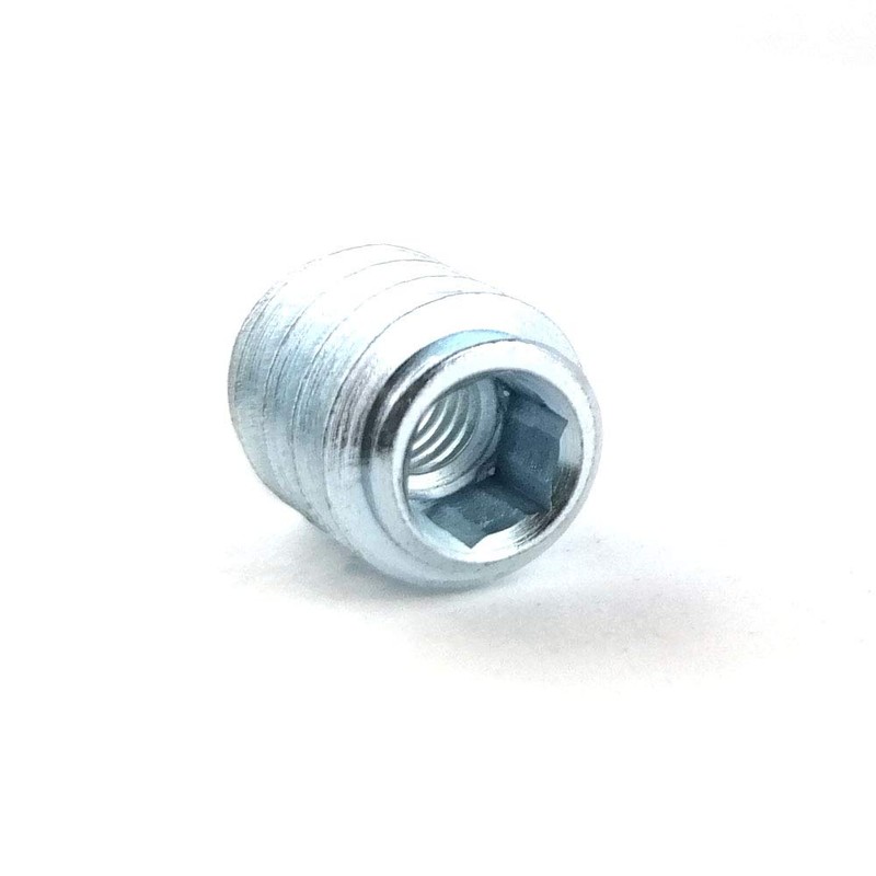 20 x Screw Nuts Threaded Sockets Hexagon Socket M6 12