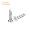 QUARKZMAN Flat Head Phillips Screws ST3 x 12 mm Pack