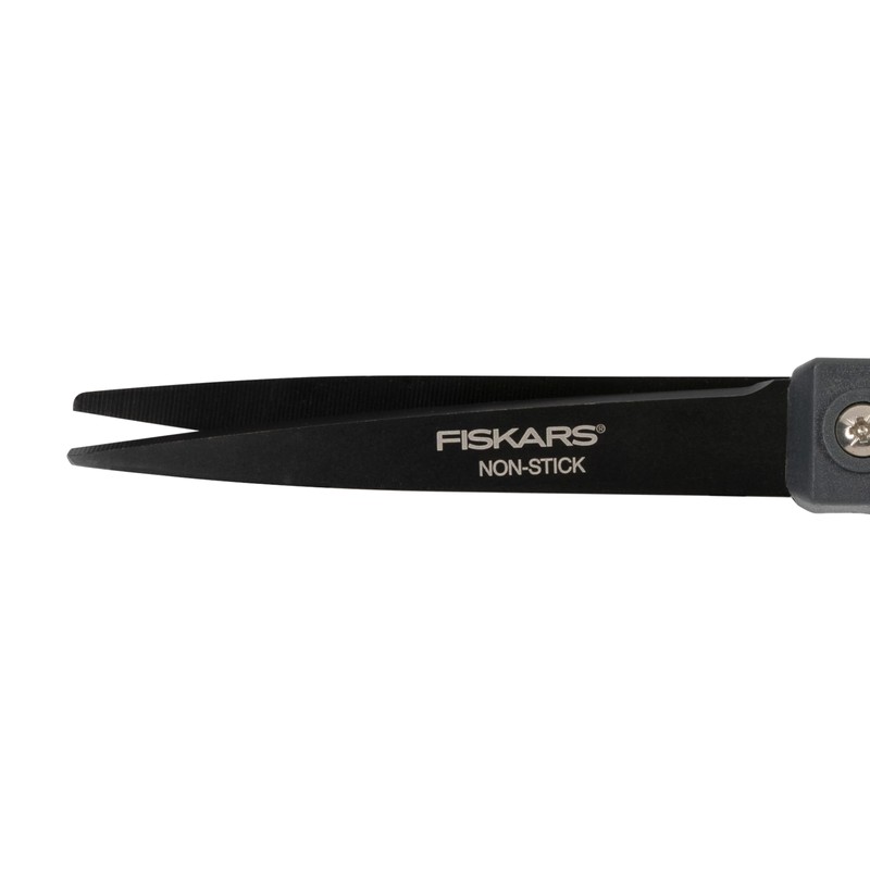 Fiskars 8" Comfort Grip Non-stick Titanium All Purpose Scissors -