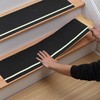MBIGM 12-Pack Non-Slip Outdoor Stair Treads with Glow - Anti