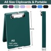 Meiikun Small Clipboard with Storage, A5 Clipboards with Pen Holder,