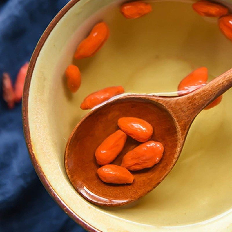 Organic Lycium Chinensis Goji Berries Wolfberry Pure No Need Wash