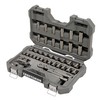 CRAFTSMAN OVERDRIVE 49-Piece Gunmetal Chrome Mechanics Tool Set, Standard SAE/Metric