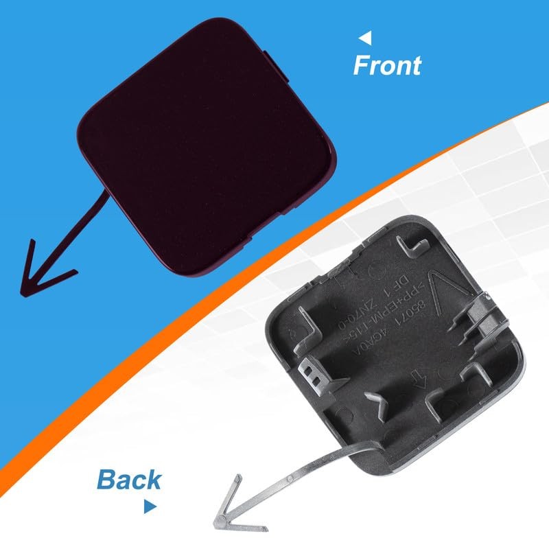 CZShiYue Car Rear Bumper Tow Hook Cover Cap Towing Eye