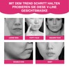 Landrain Pack of 5 chin masks, double chin, V line