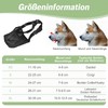 Professional Dog Muzzle, Breathable and Adjustable Mesh Muzzle for Large