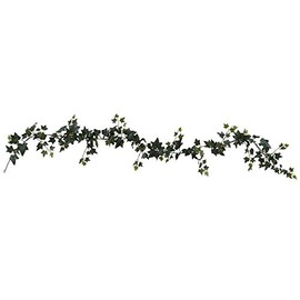 Nearly Natural 6’ Sage Ivy Garland (Set of 4) Artificial Plant, Green