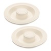 sourcing map 2Pcs Drain Stoppers, Rubber Bathtub Stopper Sink Plugs