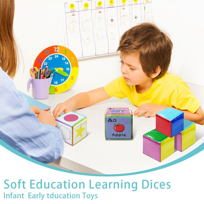 Soft Foam Game Dice DIY Education Playing Game Dice Toy