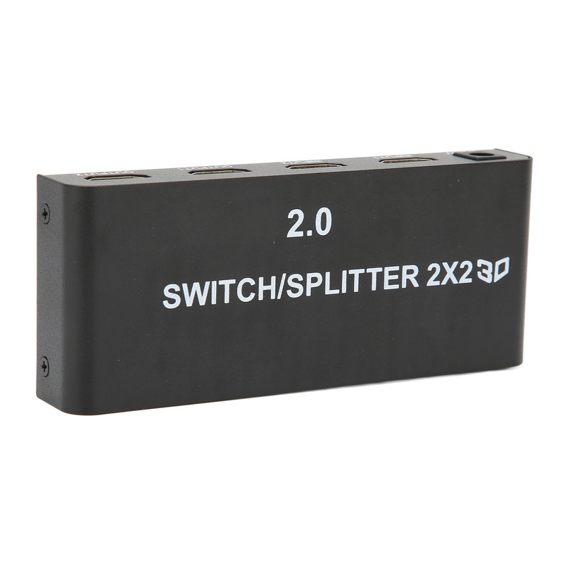 2x2 HD Multimedia Interface Splitter 4K 60Hz 2 In 2
