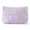 DDintex FLORET LONDON BASIC Pouch, L, Miao, Lavender, 7.1 x