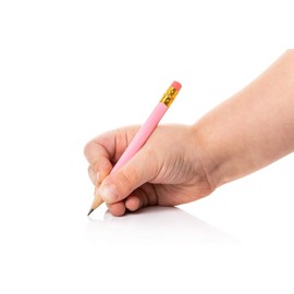 Pencil Buddies Pink Golf Pencils With Erasers for Kids, 72 Triangular Premium Pink Half Penc...