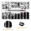 Lyeteung 500 PCS 18 Sizes M1.2/M1.4/M2 Tiny Micro Repair Screw