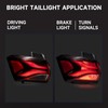 Gefitway Tail Light Assembly Compatible with 2022 2023 2024 Chevy