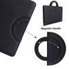 GraduationMall A4 Writing Case with Clipboard - Black Portfolio Padfolio