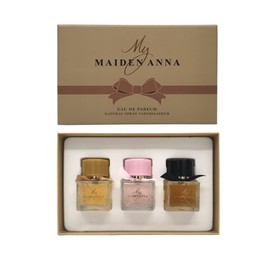 Cosalata Women's Eau De Parfum Set for Women (3 x 30 ml) with Floral Rose Jasmine Scent Fruity Apples Lemon Aroma Perfect for Trials Gifting or blending to craft your unique fragrance