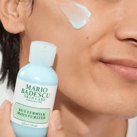 Mario Badescu Crema Hidratante Facial Suero Leche Mujeres Hombres Piel Mixta Seca Ácido Láctico Extracto Tomillo